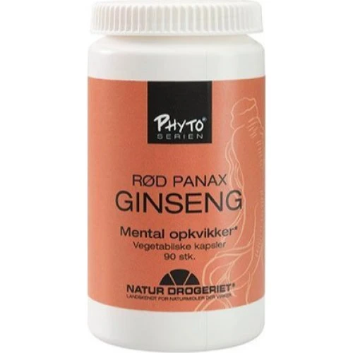 Natur Drogeriet Rød Ginseng 400 mg - 90 kapsler