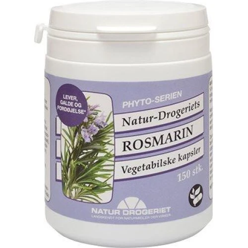 Natur Drogeriet Rosmarin i veg. kapsler - 150 stk.