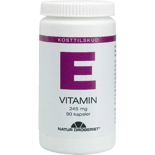 Natur-Drogeriet E-vitamin 245 mg - 90 bløde kapsler