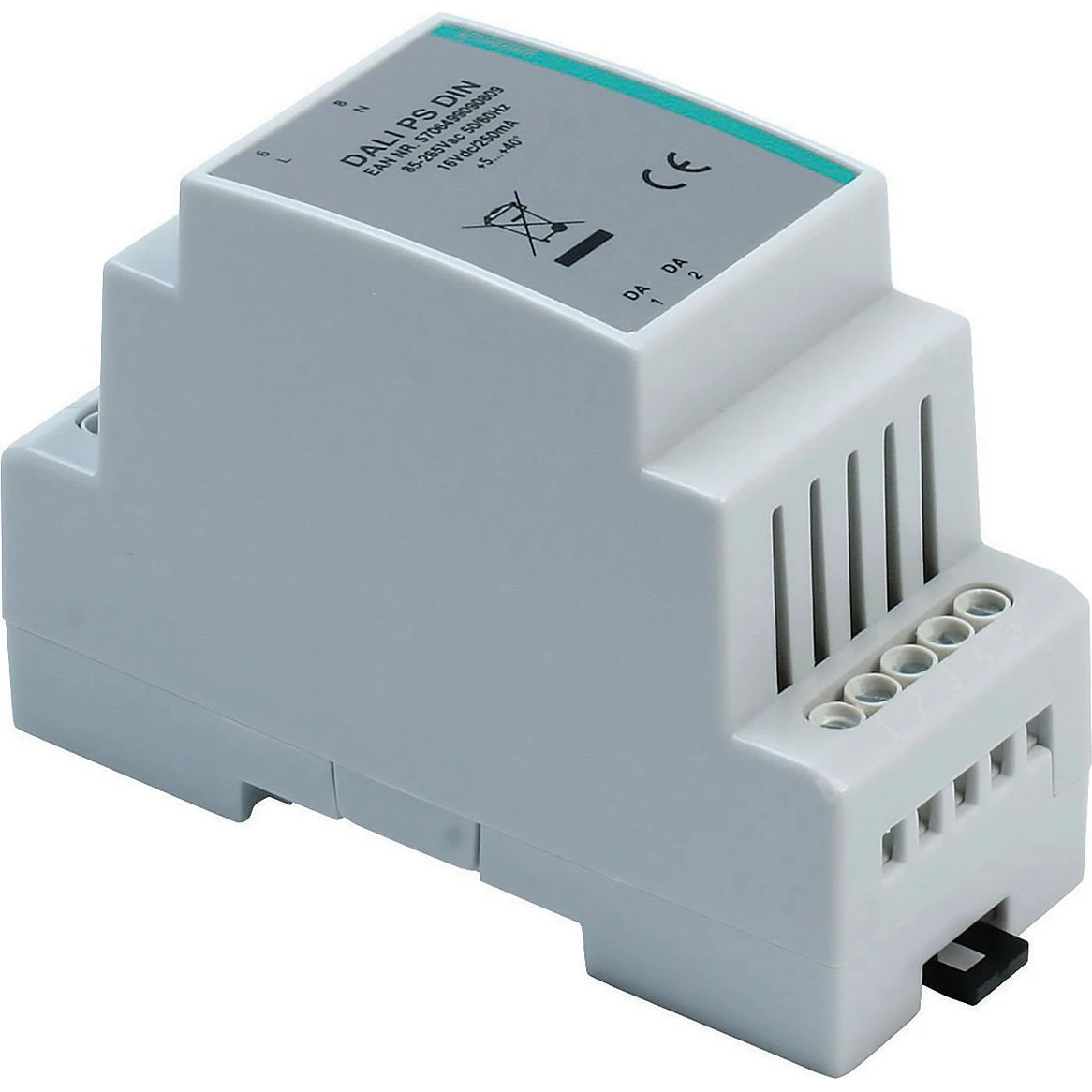 Dali Power Supply DIN Slimline 250mA Hvid