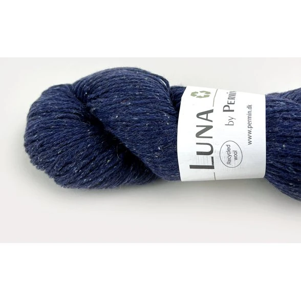 Luna by Permin - Marine - 100% Recycled Uld