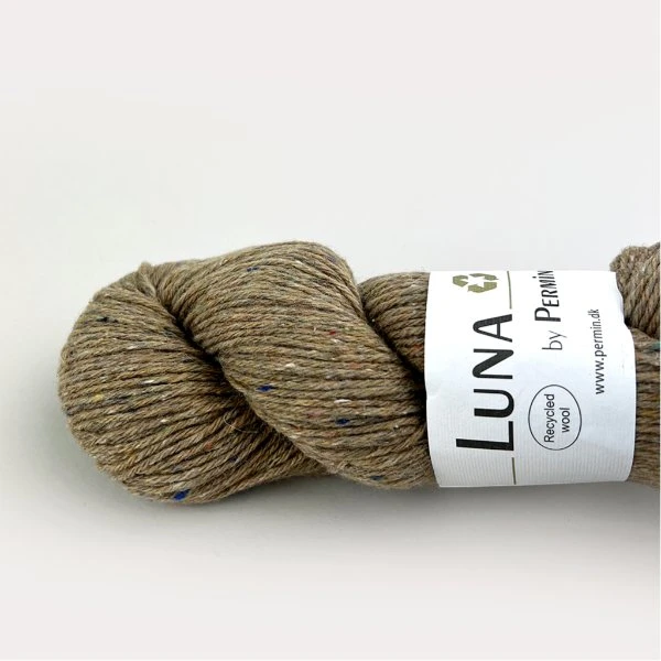 Luna by Permin - Beige - 100% Recycled Uld