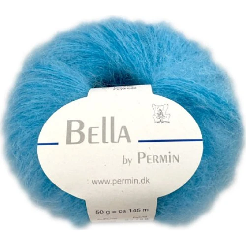 Bella Permin Mohairgarn - Klar Turkis (83)