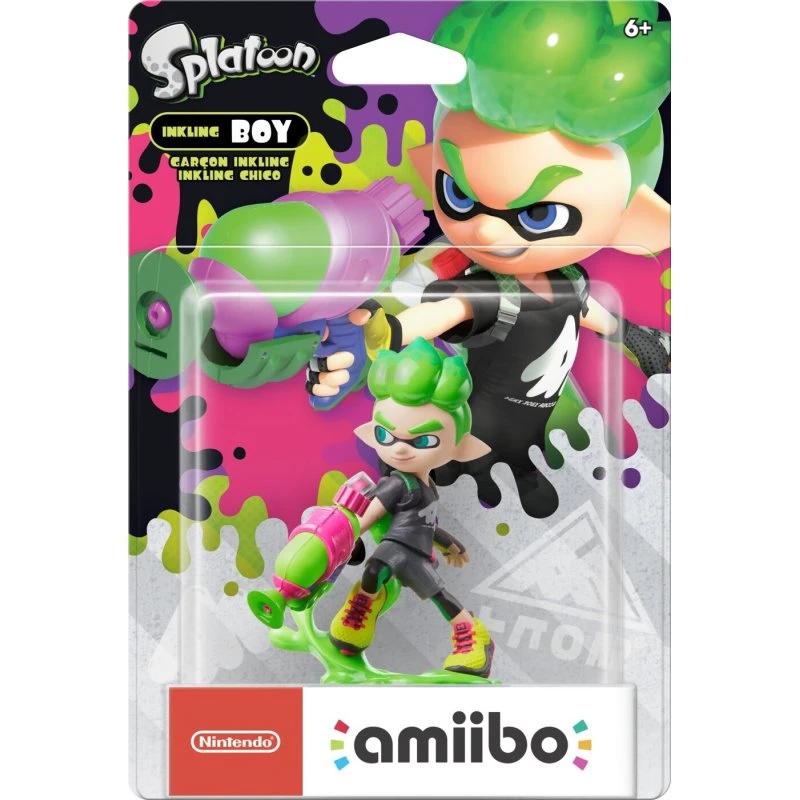 Nintendo Amiibo Inkling Boy Neon Green (Splatoon)