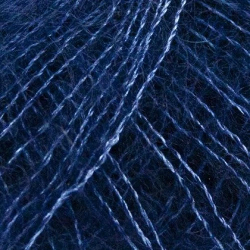 Onion Silk + Kid Mohair - Mørk blå