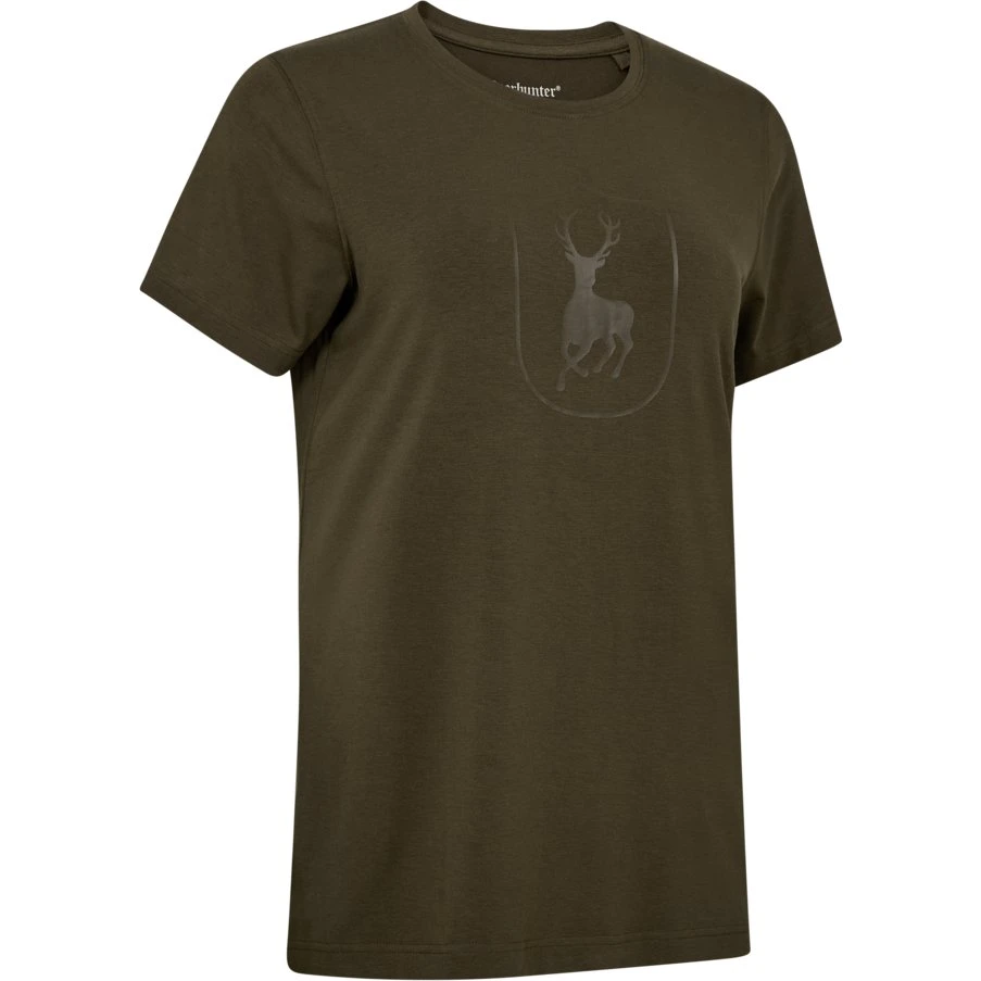 Deerhunter Lady Bamboo T-shirt - Deep Green - 38