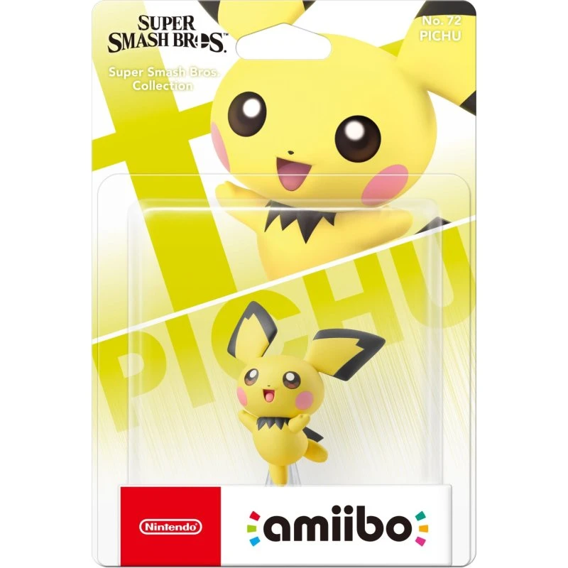 Nintendo Amiibo Pichu (Super Smash Bros. No.72)