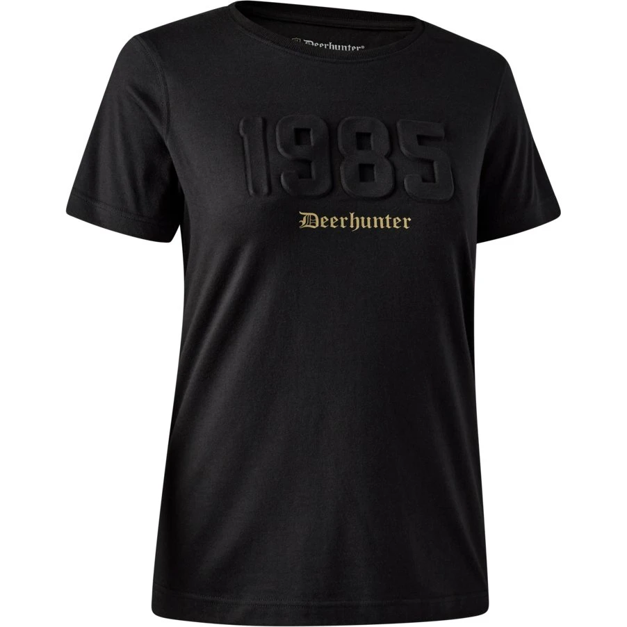 Deerhunter Lady Jubilee T-shirt Dame - Black - 44