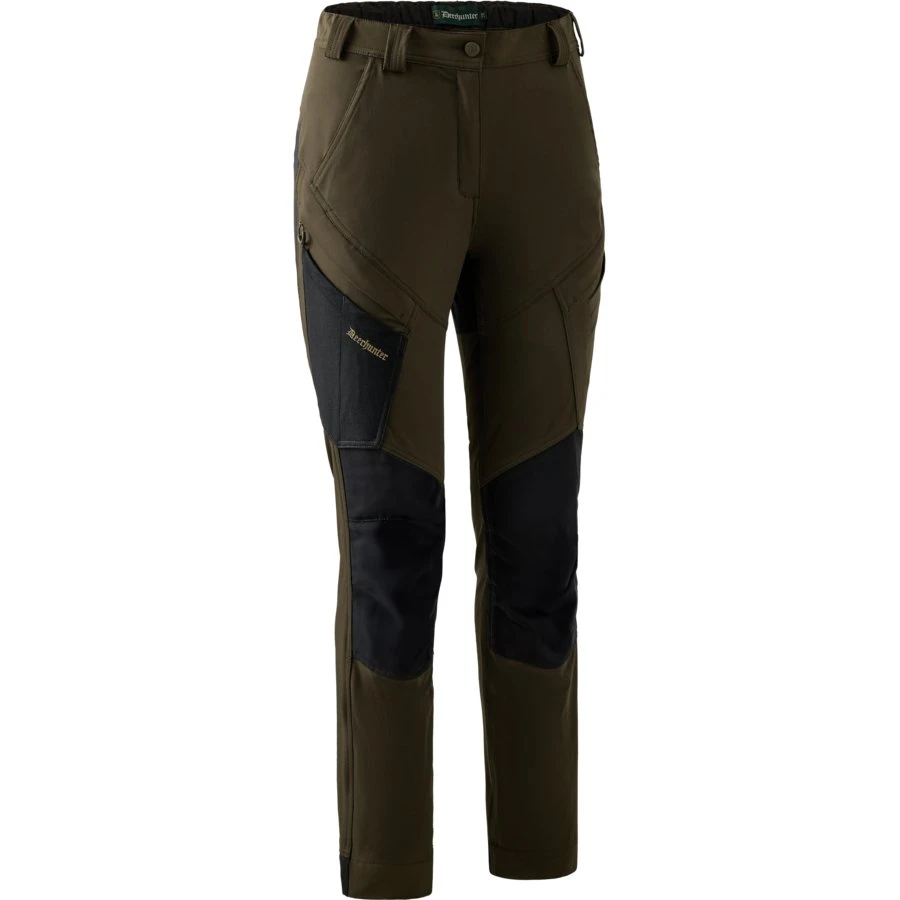 Deerhunter Lady Northward Bukser - Bark Green - Størrelse 42