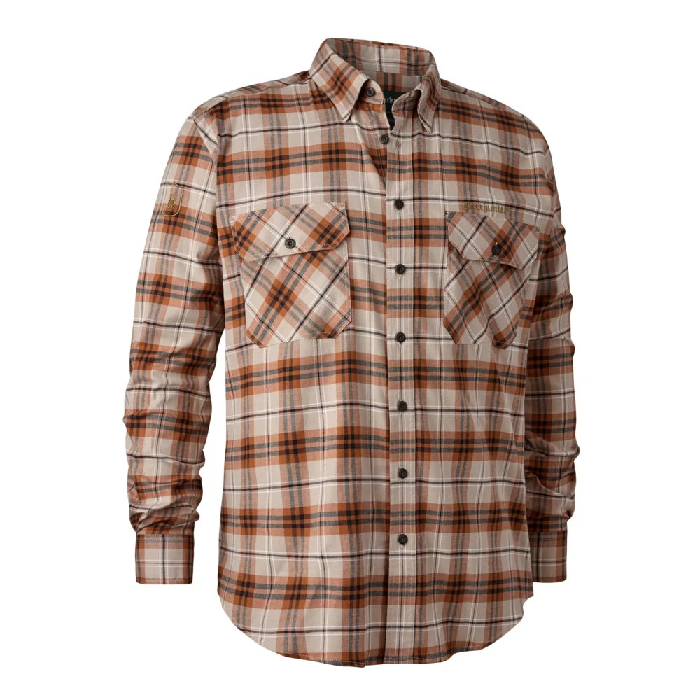 Deerhunter Louis Skjorte - Orange Tern - 3XL