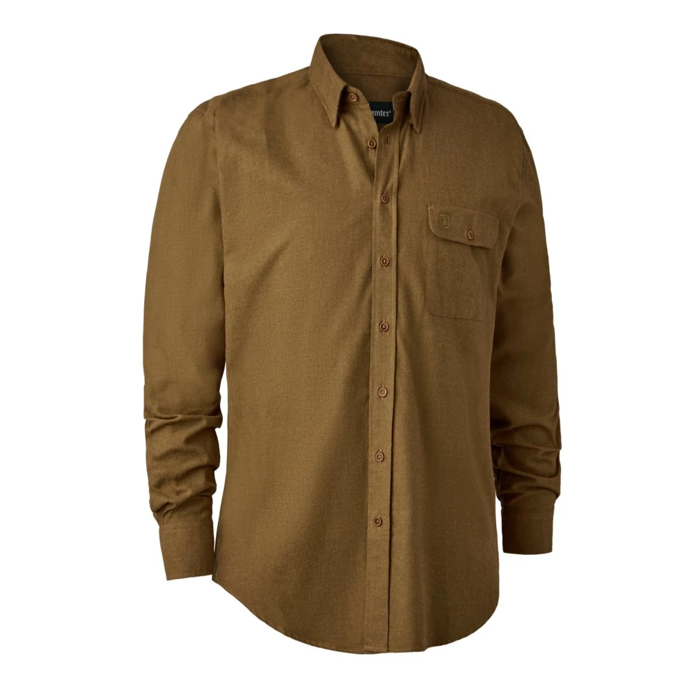 Deerhunter Liam Skjorte - Ocher Brown - L