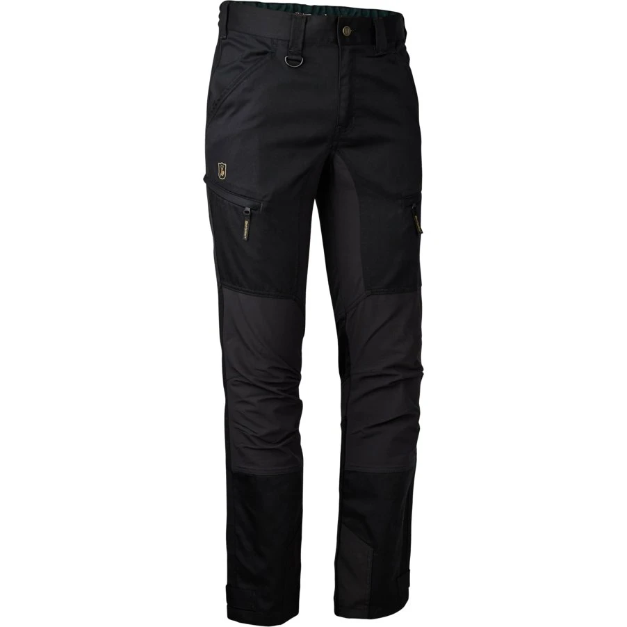 Deerhunter Rogaland Stretchbukser med kontrast - Black - 26