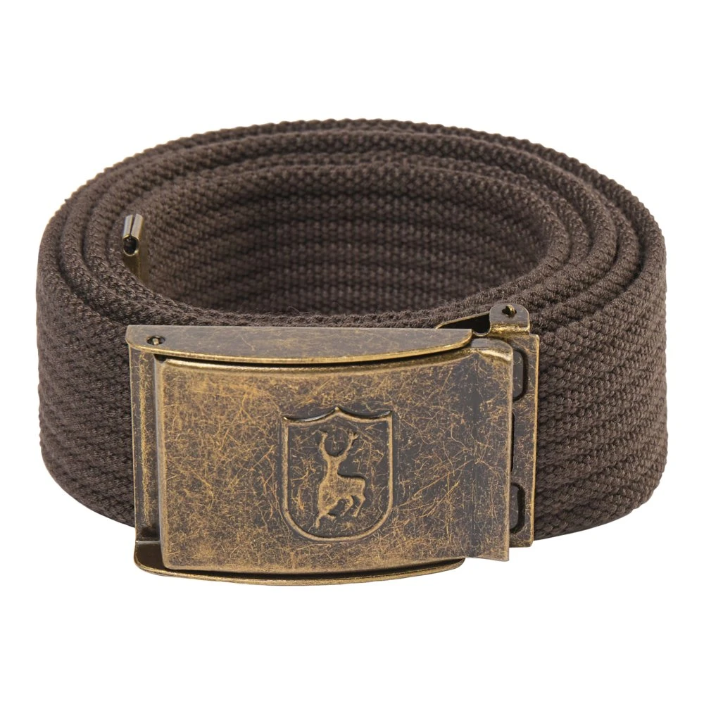 Deerhunter Canvas Bælte 130cm - Otter Brown
