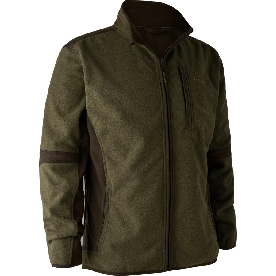 Deerhunter Gamekeeper Bonded Fleecejakke herre - L - Graphite Green