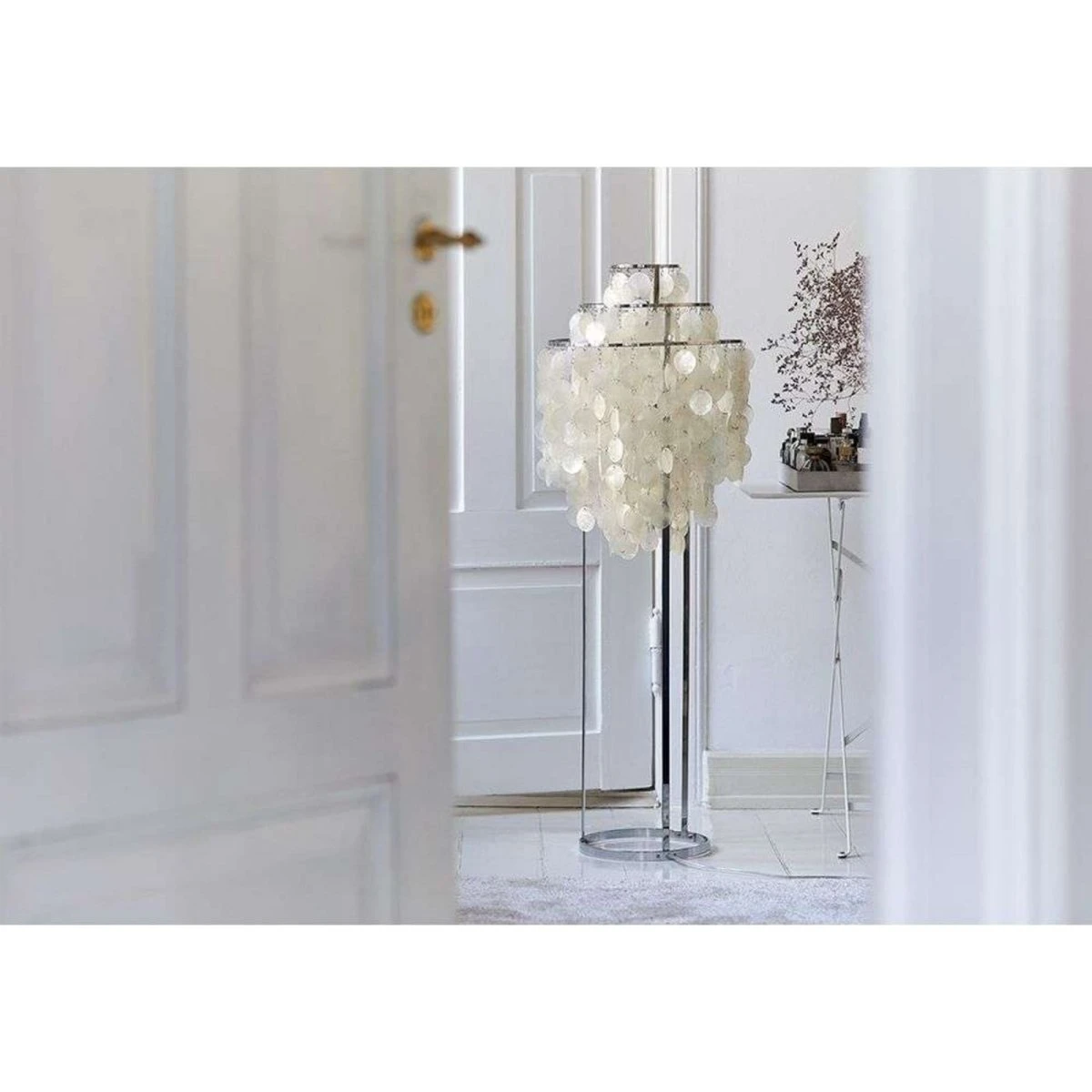 Verpan Fun 1 STM Gulvlampe - Perlemor & Metal