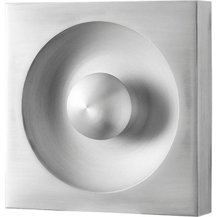Verpan Spiegel Væglampe/Loftlampe i børstet aluminium