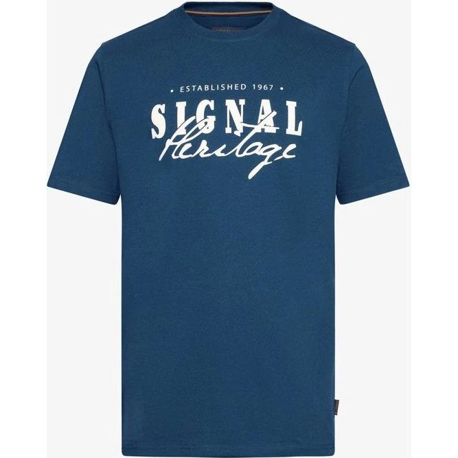 PabloSi Front Print T-shirt fra Signal