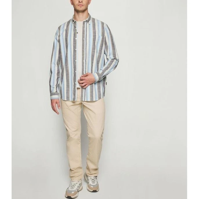 GustavSi Slub Stripe Sengelinned