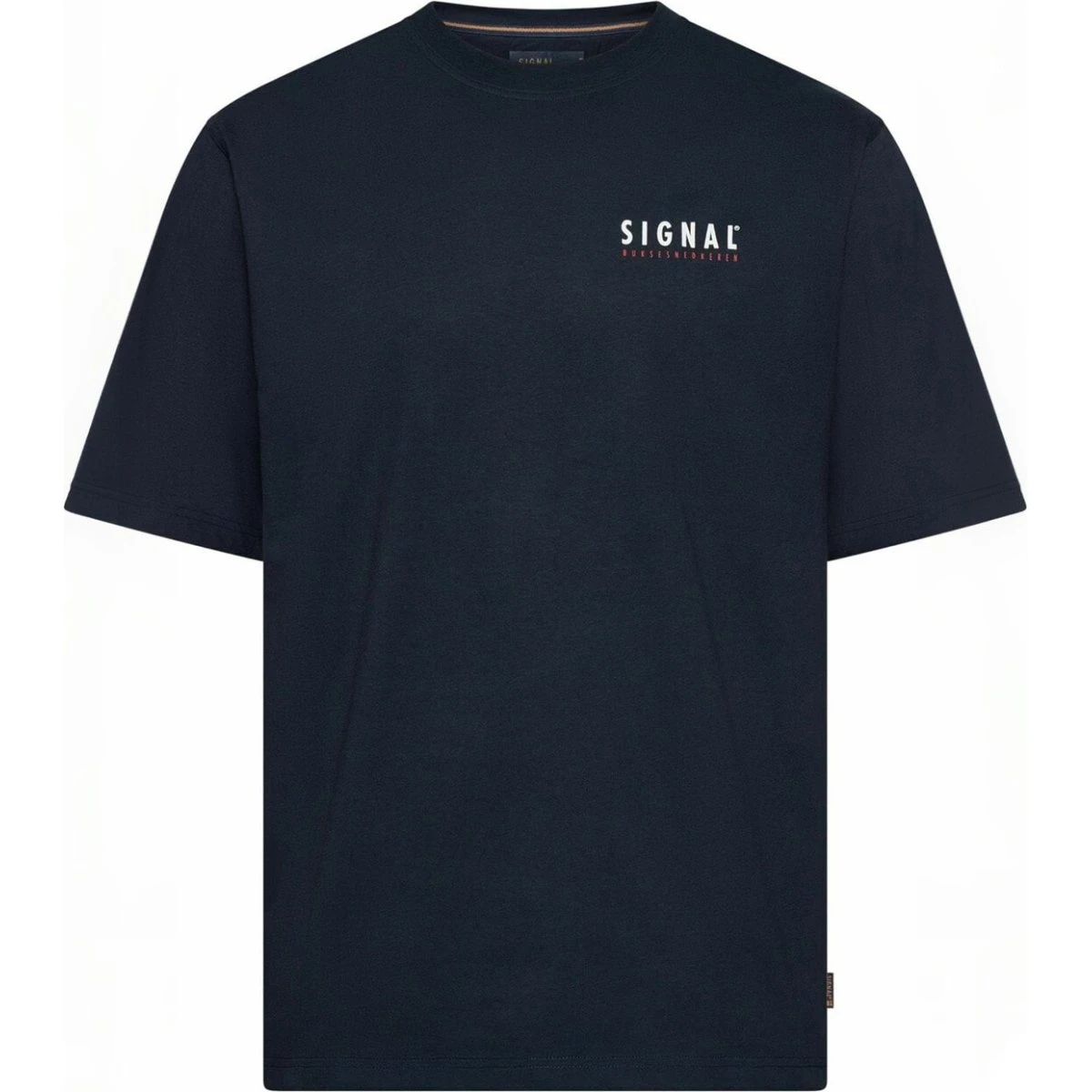 Signal FapSi mørkeblå skjorte med logoprint