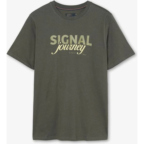 Signal DizzySi Logo Tee + med Signal Journey print
