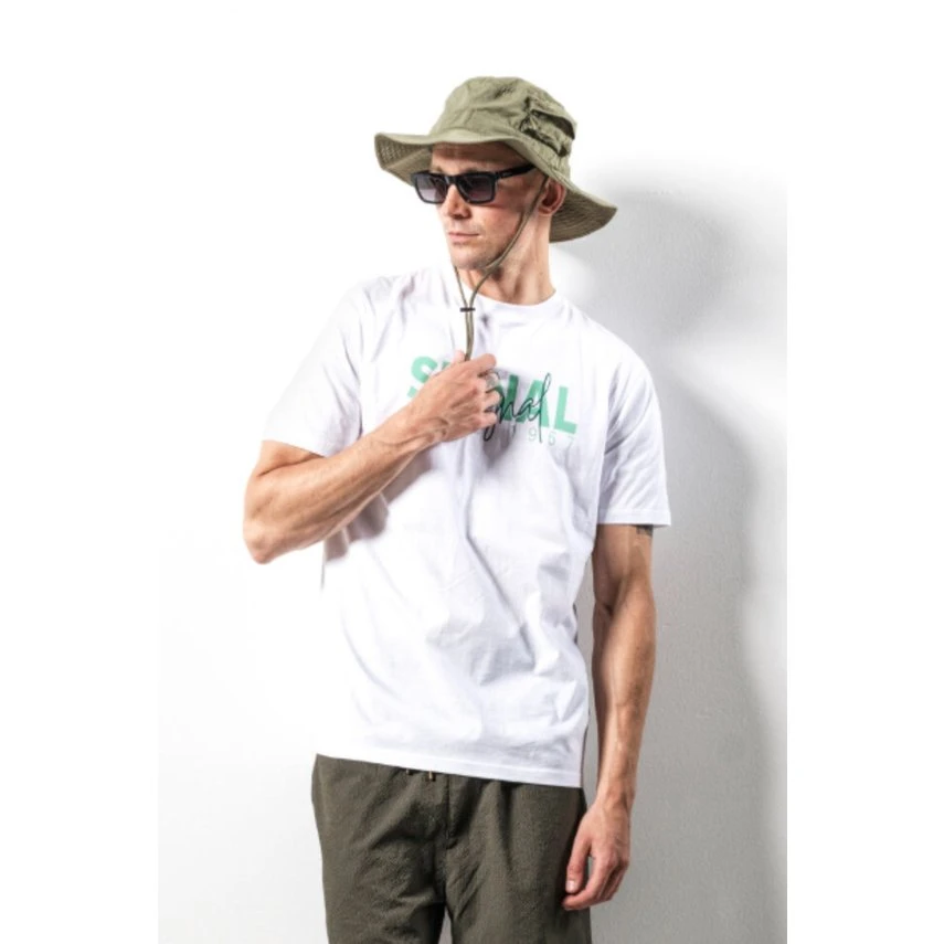 OwenSi Print Tee + Signal T-shirt