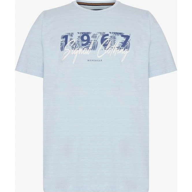 GertSi Graphic Space Stripe + T-shirt i 100% bomuld