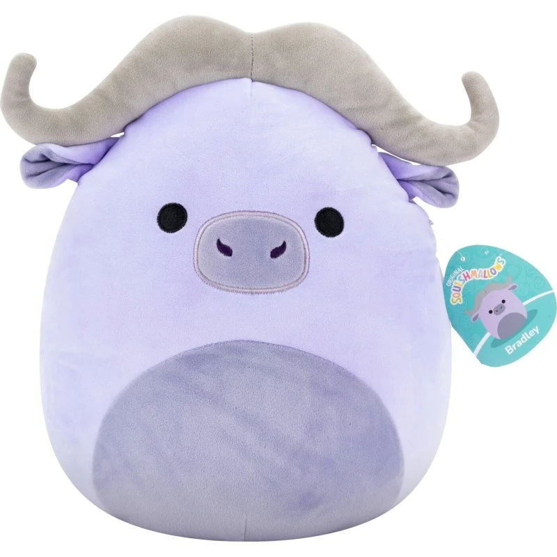 Squishmallows Bradley Bøffel 30 cm - Blød krammebamse
