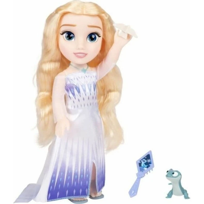 Disney Frozen 2 Elsa-sangdukke med Bruni 38 cm