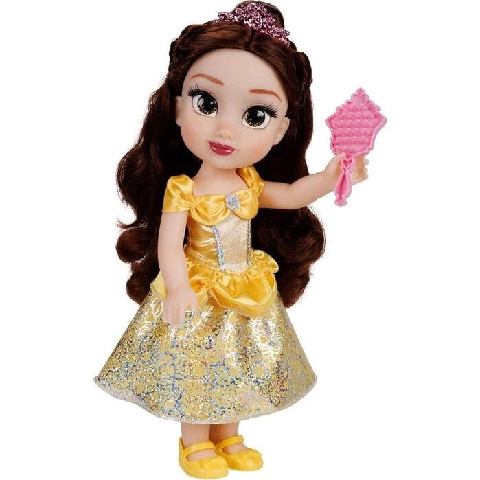 Disney Princess Belle-dukke 35 cm med aftageligt tøj