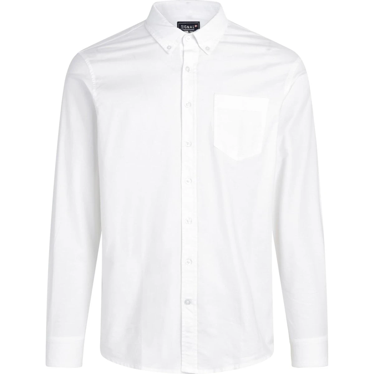 Signal Skjorte Scott hvid - Oxford Regular Fit