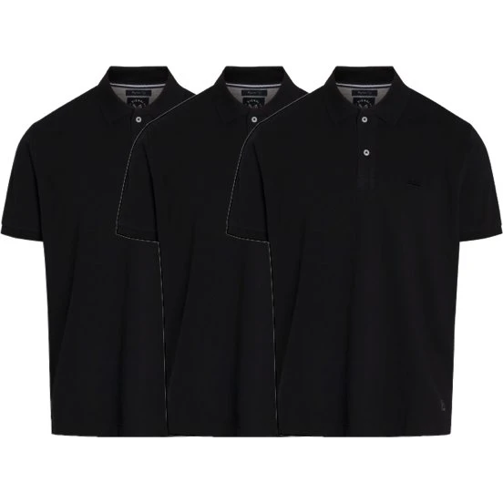 Signal 3-pak Nicky Organic Polo - Sort - M