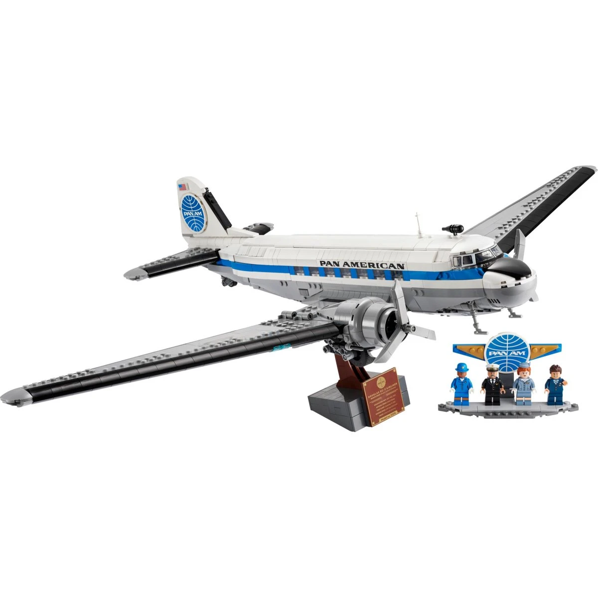 LEGO Icons Douglas DC-3 PAN AM-passagerfly 11378