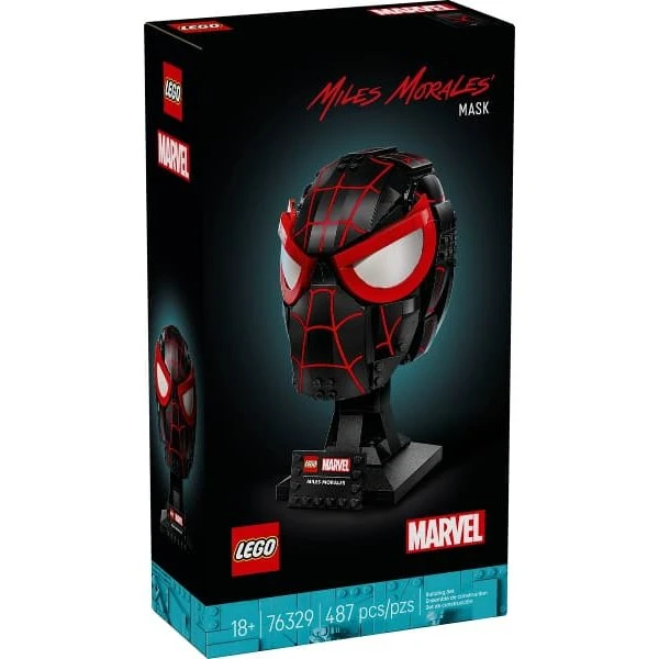 LEGO Marvel 76329 Miles Morales' maske - Samlerobjekt til voksne