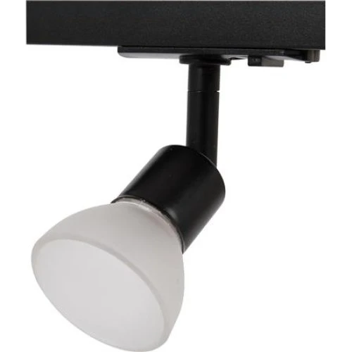 Vento Blow Glas GU10 Spot med 1-faset adapter, sort