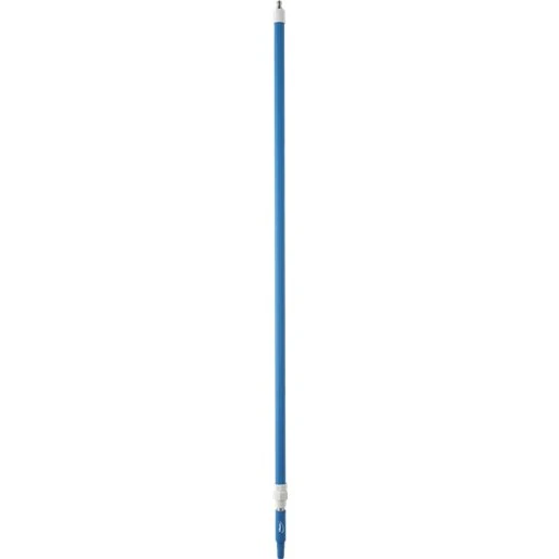 Vikan Alu. teleskopskaft m/vandgennemløb, 1600-2780 mm, Blå