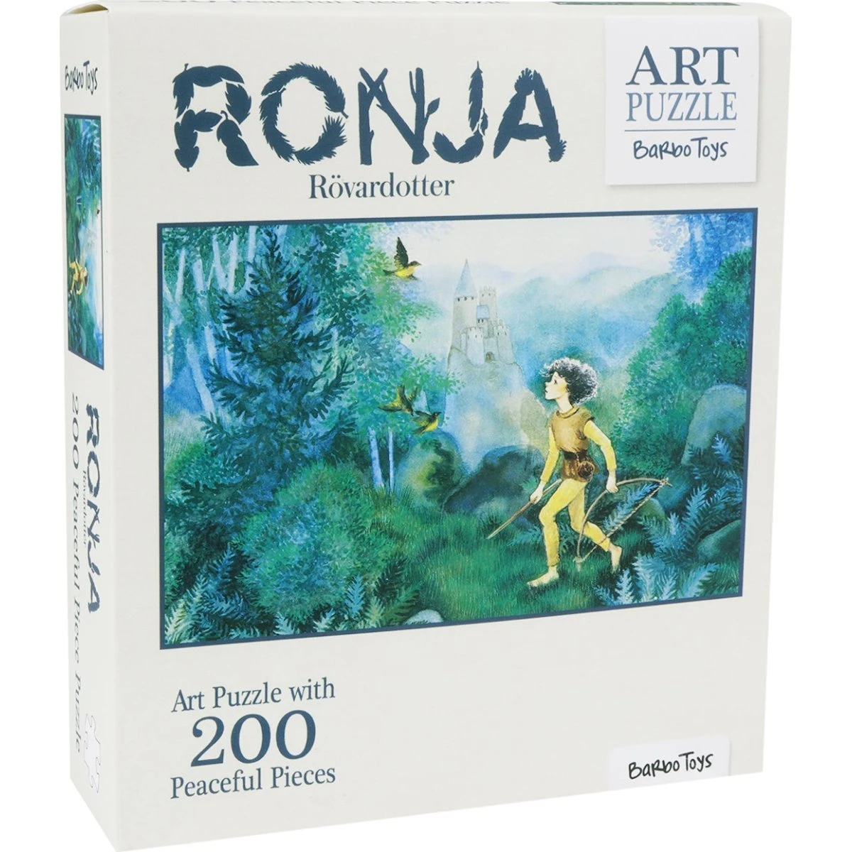 Barbo Toys Ronja Røverdatter - Art Puslespil - 200 brikker