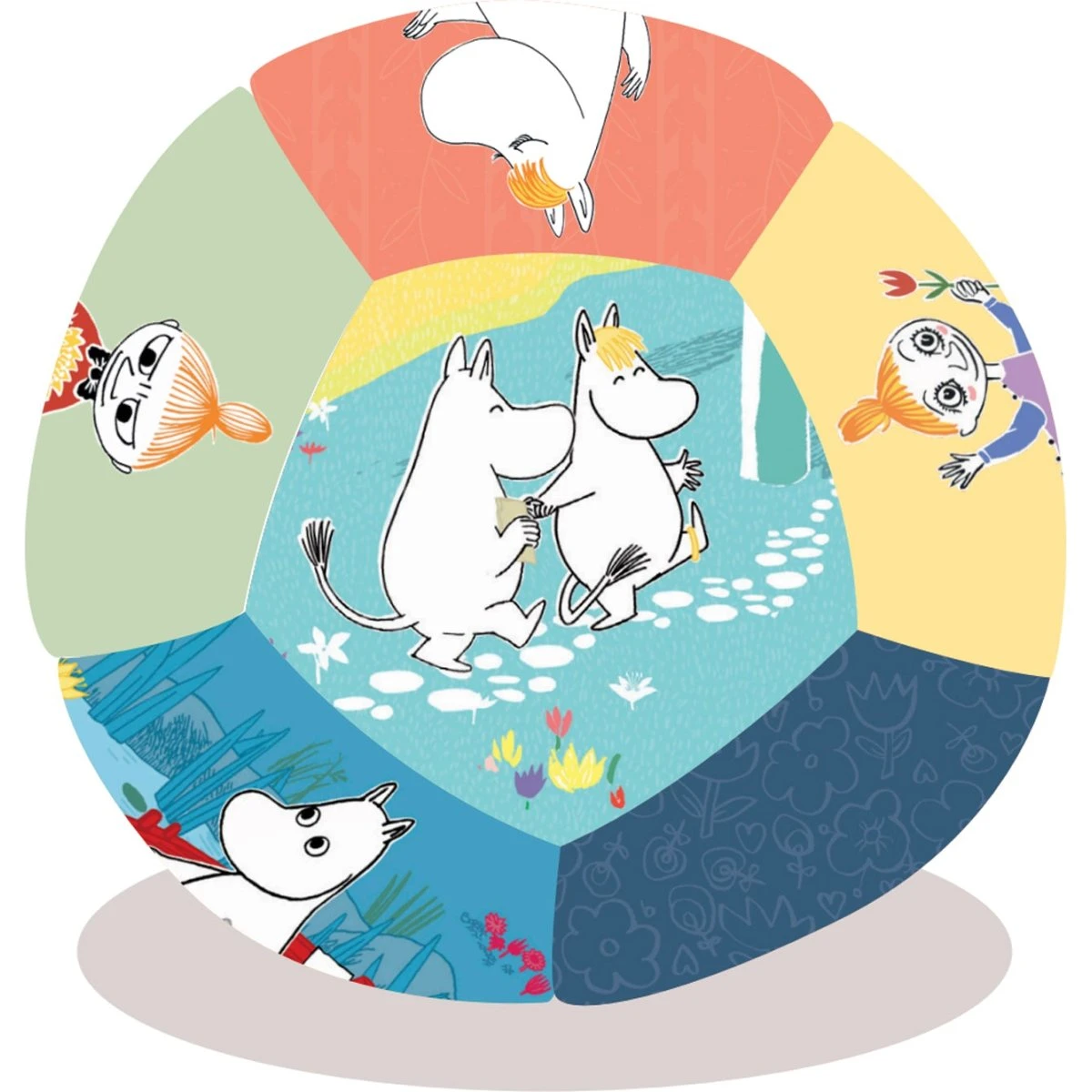 Moomin Soft Ball W Bell - Blød bold med klokke