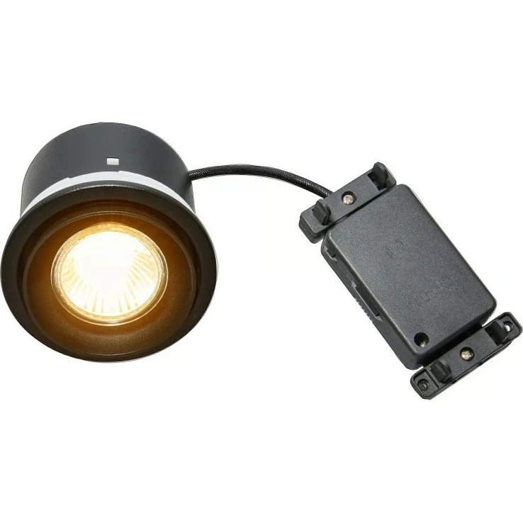Nordlux Sorina Indbygningsspot - Sort - GU10