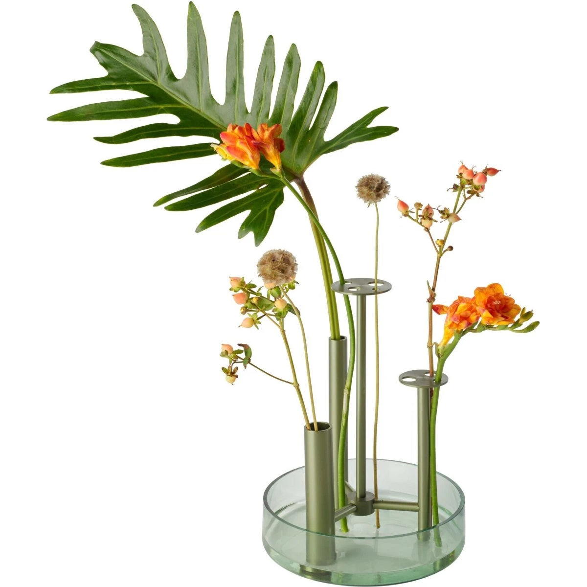 Fritz Hansen Ikeru Vase Høj - Forest Green
