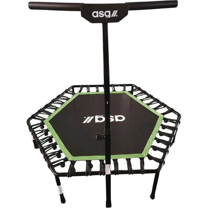 ASG Fitness Trampolin med justerbart håndtag - 120 cm