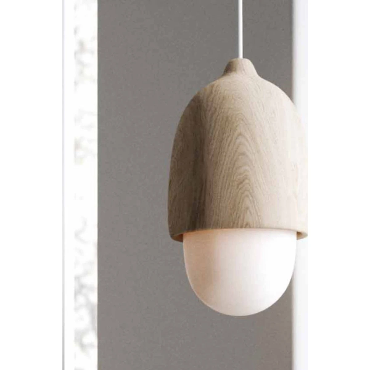 Mater Terho Pendel Small Natural/White Opal