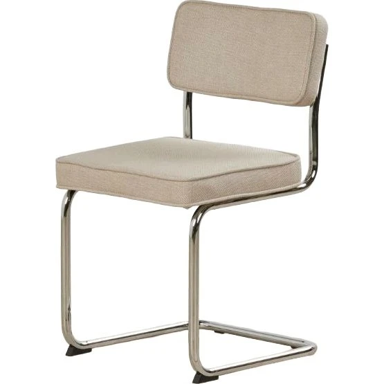 Nordique Design RUPERT Spisebordsstol i Sand med Stålben