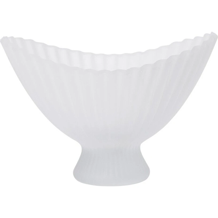 Ferm Living Fountain skål 28 cm Frosted Glas