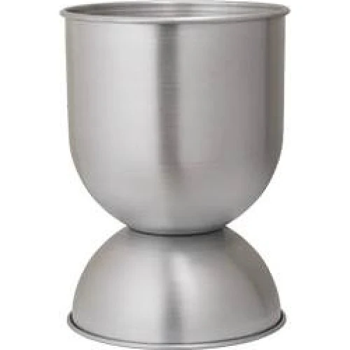 Ferm Living Hourglass Pot, lille - Aluminium