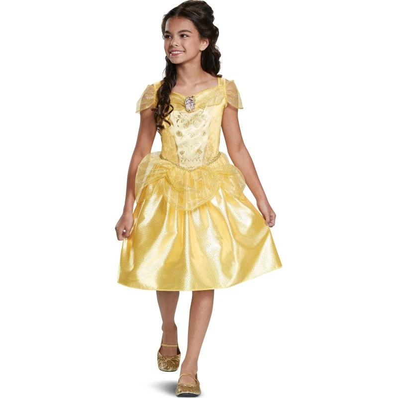 Belle børnekostume 104 cm – Skønheden og Udyret