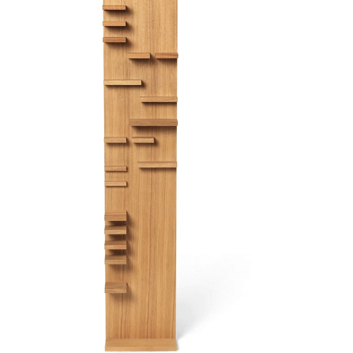 Ferm Living Parade væghylde 140 cm i olieret eg