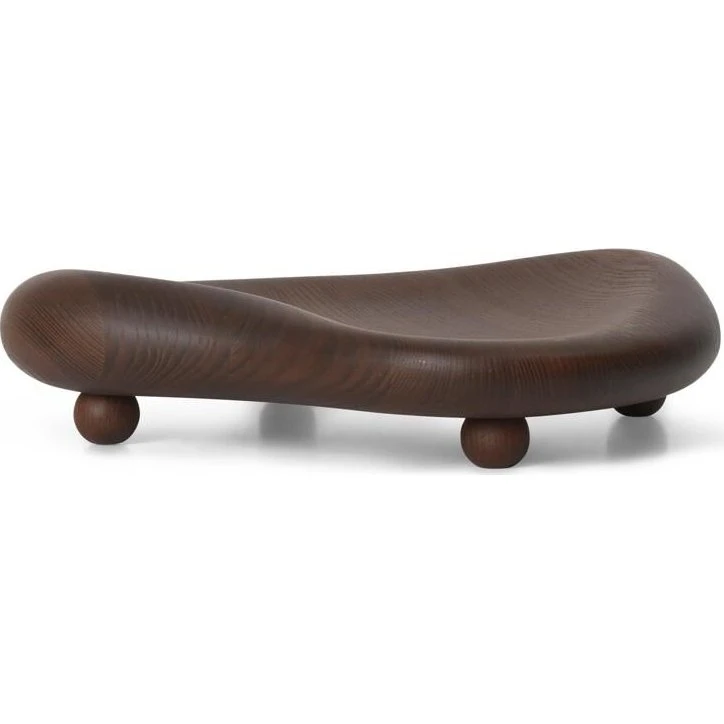 Ferm Living Cairn Centerpiece Ø32 Mørkebrun