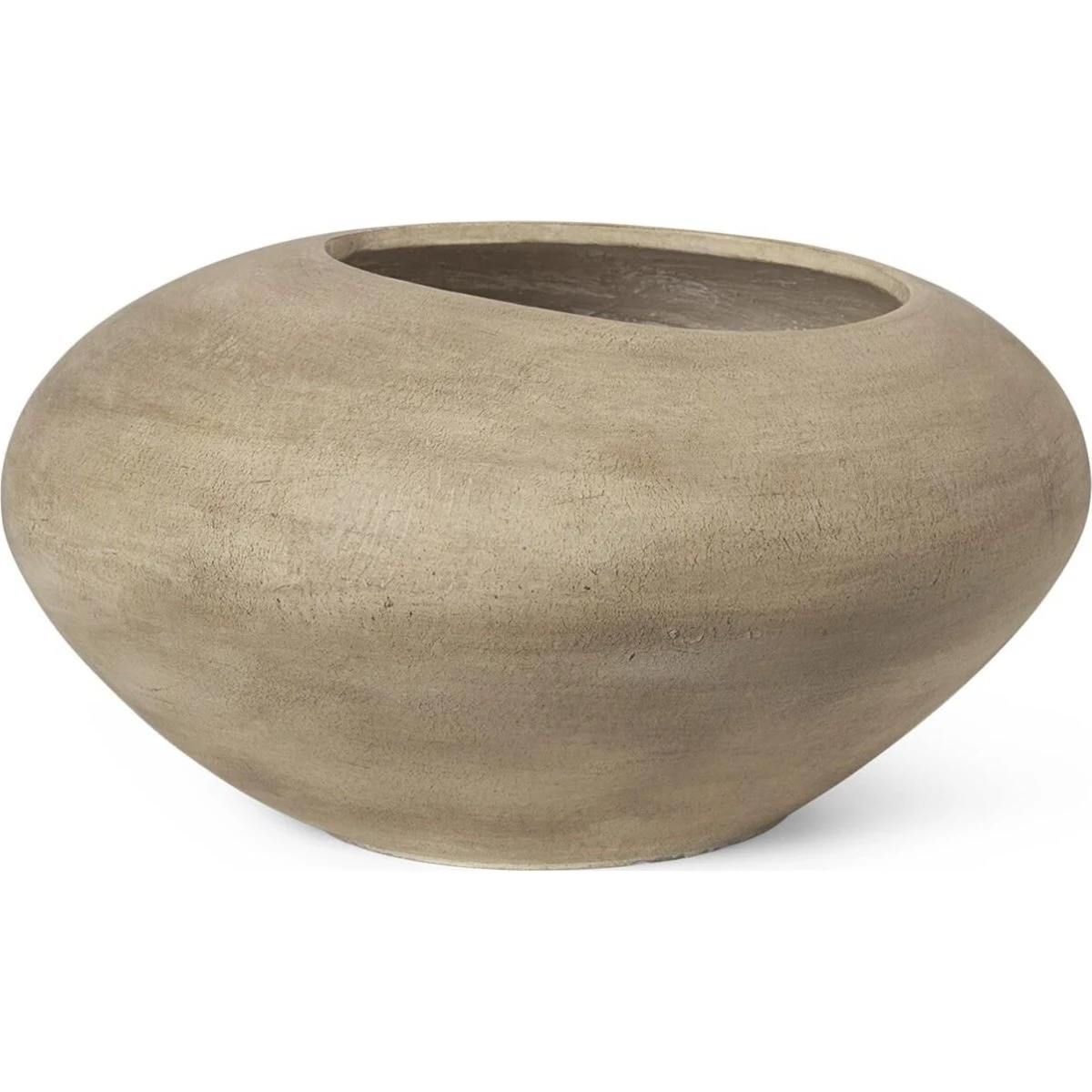 Ferm Living Dodu Krukke Low - Brun