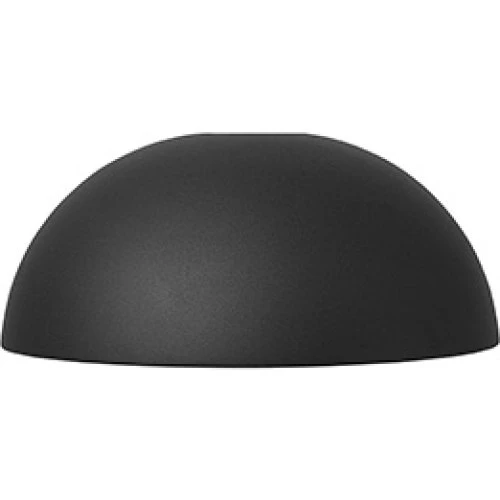 Ferm Living Dome lampeskærm - Sort, 38 cm