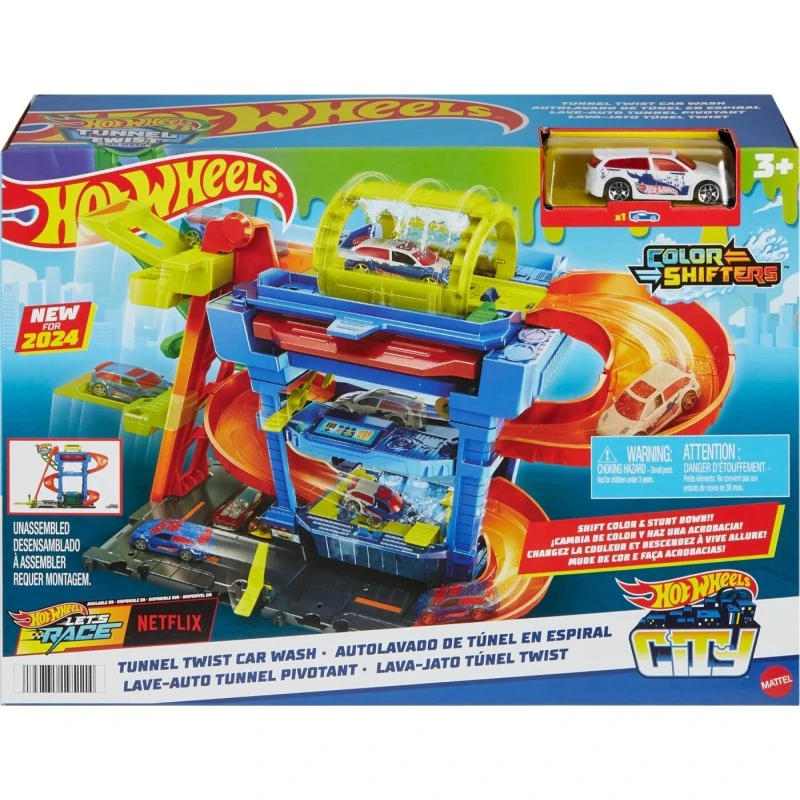 Hot Wheels City Tunnel Twist Bilvask